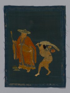 Paneel Meubelstof, China, Kangxi Periode, Qing-dynastie door Unbekannt