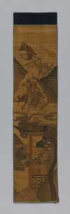 Paneel Meubelstof, China, Qing-dynastie 1644-1911 door Unbekannt