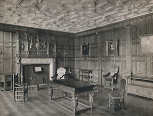 Paneelkamer uit het Oude Paleis, Bromley-By-Bow, 1927 door Unbekannt
