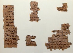 Papyrus Fragmenten, Koptisch