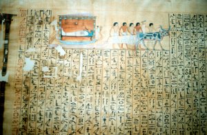 Papyrus uit een Oud-Egyptisch Dodenboek door Unbekannt