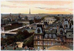 Parijs, Frankrijk, c1900