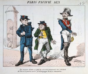 Parijs Pacifie, 1871 door Unbekannt