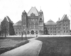 Parlementsgebouwen, Toronto, Canada, ca. 1900
