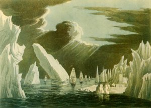 Passage door het ijs, juni 1818
