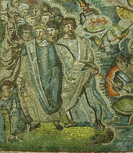 Doortocht door de Rode Zee, Byzantijns door Unbekannt