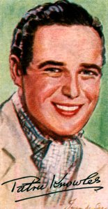 Patric Knowles, 1911-1995, Engels geboren filmacteur, 20e eeuw door Unbekannt