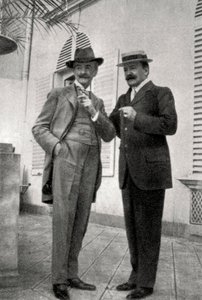 Paul Hervieu en Marcel Prevost, Franse auteurs en dramaturgen