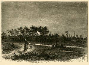 Peakirk, vanaf de snede, 1898