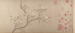 Perenbloesems, ca. 1280