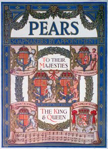 Pears zeep advertentie, 1911
