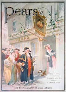 Pears zeep advertentie, 1916