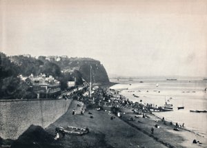 Penarth - De Esplanade en Penarth Head, 1895