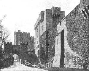 Penrhyn Kasteel, Bangor, Noord-Wales door Unbekannt