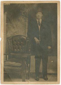 Fotografisch portret van Samuel Grant, voor 1926 door Unbekannt