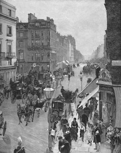 Piccadilly, ca. 1883, 1896 door Unbekannt