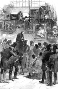 Schilderijenverkoop bij Messrs Christie en Mantons, King Street, St James
