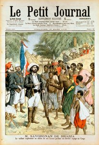 Pierre-Paul-Francois-Camille Savorgnan de Brazza, Franse ontdekkingsreiziger en oprichter van Brazzaville, 1905 door Unbekannt