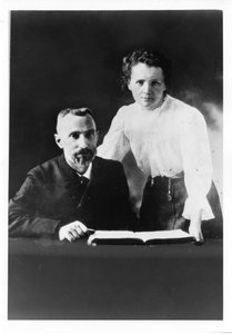 Pierre Curie en Marie Sklodowska Curie