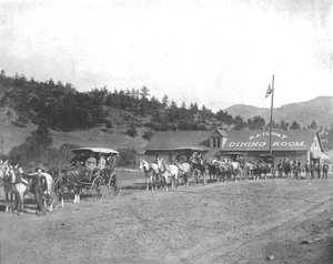 Pikes Peak Tolweg, Colorado, VS, ca. 1900
