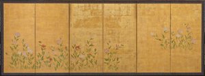 Roze en rode klaprozen, Edo-periode, 1615-1868