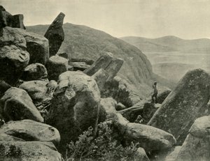 Pinnacle & Orgelpijpen, Mount Wellington, 1901 door Unbekannt