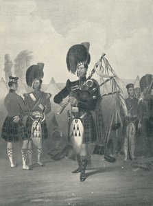 Piper, 42e Royal Highlanders, 19e eeuw, 1909