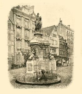Place De La Pucelle, Rouen, 1890