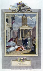 Pest van Londen, 1665 1810 door Unbekannt