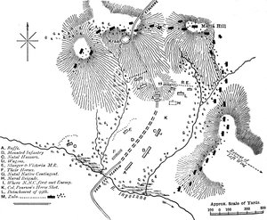 Plan van de Slag bij Inyezane, 22 jan. 1879