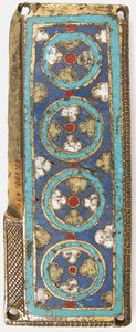 Plaquette van een reliekschrijn, Duits of Zuid-Nederlands, ca. 1175-1200 door Unbekannt
