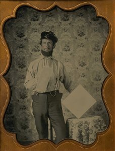 Stukadoor met oliejashat, 1850s-60s door Unbekannt