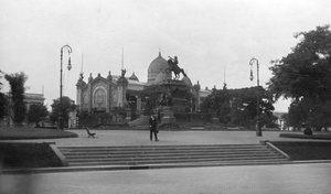 Plaza San Martin, Buenos Aires, Argentinië, begin 20e eeuw