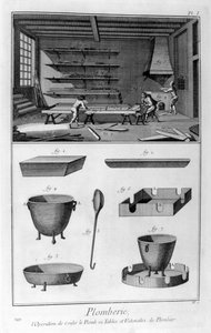 Loodgieterij, 1751-1777