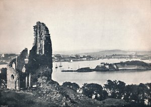 Plymouth - Drakes Island, vanaf Mount Edgcumbe, 1895