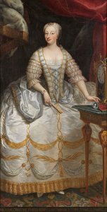 Polyxena van Hessen-Rotenburg 1706-1735, koningin van Sardinië door Unbekannt
