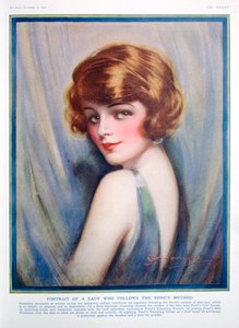 Ponds Cream advertentie, 1928 door Unbekannt