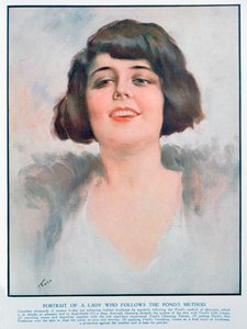 Ponds Cream advertentie, 1928 door Unbekannt