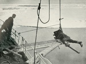 Ponting Cinematographs De boeg van de Terra Nova, ca. 1910-1913 door Unbekannt