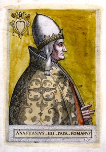 Paus Anastasius IV door Unbekannt
