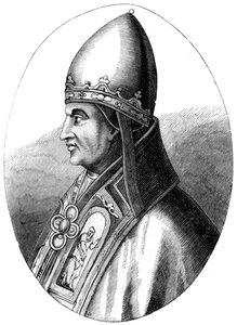 Paus Gregorius IX c1143-1241, 1849