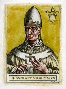 Paus Johannes VIII door Unbekannt