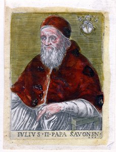 Paus Julius II door Unbekannt
