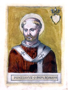 Paus Pontianus I door Unbekannt