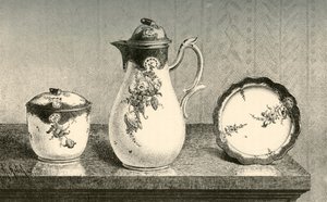 Porseleinen koffieset, midden-late 18e eeuw, 1903