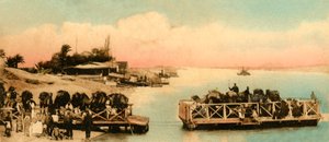 Port Said - Kantara dorp door Unbekannt