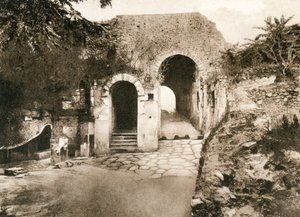 Porta marina, Pompeii, Italië, ca. 1900s
