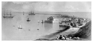 Portland Haven en Golfbreker, 1866