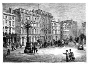 Portland Street, Manchester, eind 19e eeuw
