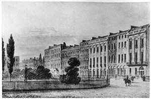 Portman Square, Londen, ca. 1813, 1907 door Unbekannt